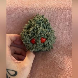 Small Crochet Nouglas Buddy W/Heart Eyes ♥️